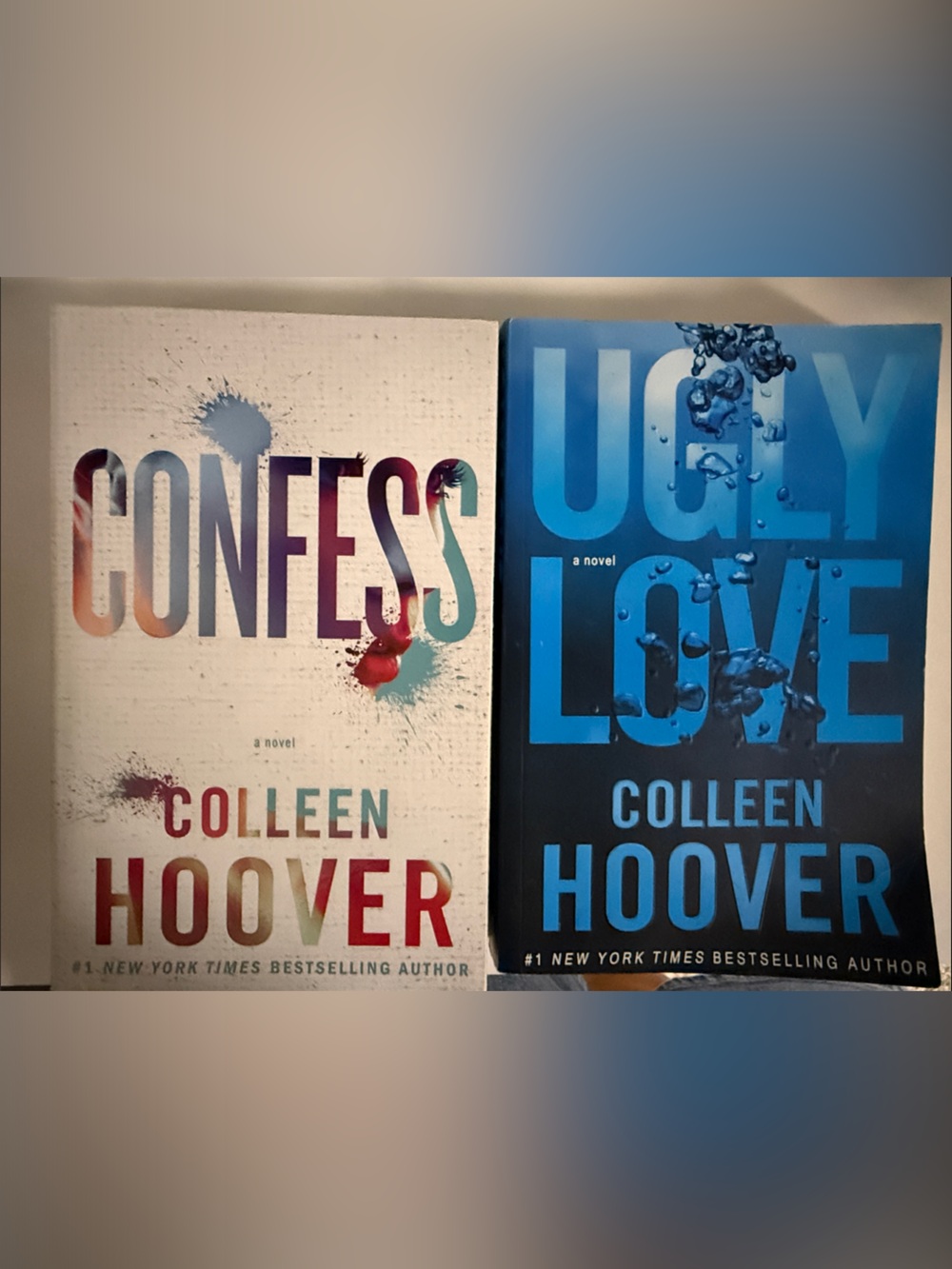 Paperback Set - Confess (Multicolor) & Ugly Love (Blue)